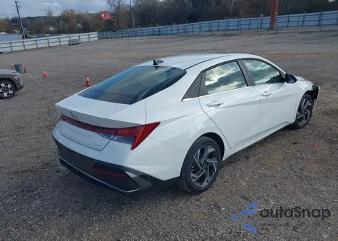 2025 Hyundai Elantra Limited из США, поврежденный, VIN KMHLP4DGXSU863435